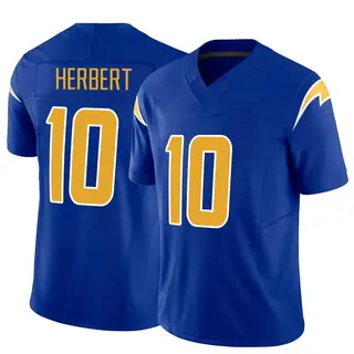 Los Angeles Chargers Men's Justin Herbert Limited Vapor F.U.S.E. Jersey - Royal