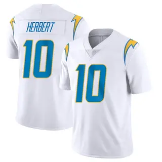 Los Angeles Chargers Men's Justin Herbert Limited Vapor Untouchable Jersey - White