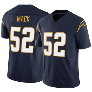 Los Angeles Chargers Men's Khalil Mack Limited Vapor F.U.S.E. Jersey - Navy