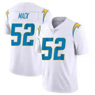 Los Angeles Chargers Men's Khalil Mack Limited Vapor Untouchable Jersey - White