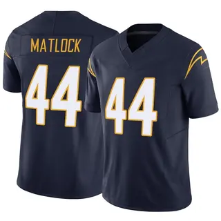 Los Angeles Chargers Men's Scott Matlock Limited Vapor F.U.S.E. Jersey - Navy