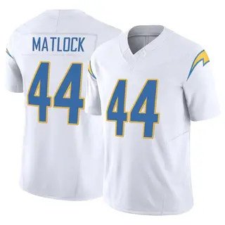 Los Angeles Chargers Men's Scott Matlock Limited Vapor F.U.S.E. Jersey - White