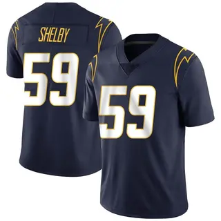 Los Angeles Chargers Men's Ty Shelby Limited Team Color Vapor Untouchable Jersey - Navy