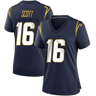 Los Angeles Chargers Women's JK Scott Game Team Color Jersey - Navy
