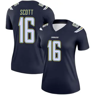 Los Angeles Chargers Women's JK Scott Legend Jersey - Navy