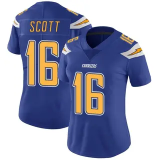 Los Angeles Chargers Women's JK Scott Limited Color Rush Vapor Untouchable Jersey - Royal