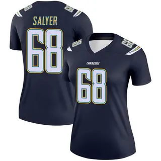 Los Angeles Chargers Women's Jamaree Salyer Legend Jersey - Navy