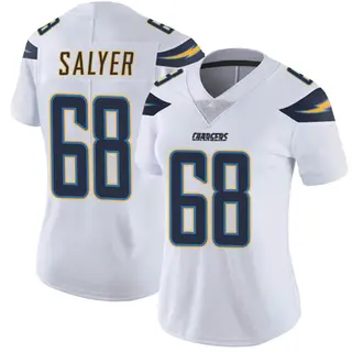 Los Angeles Chargers Women's Jamaree Salyer Limited Vapor Untouchable Jersey - White