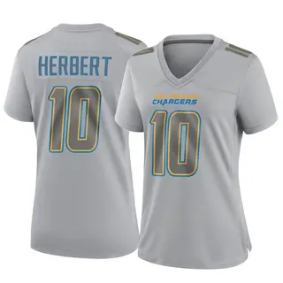 Los Angeles Chargers Women's Justin Herbert Game Atmosphere Fashion Jersey - Gray