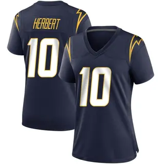 Los Angeles Chargers Women's Justin Herbert Game Team Color Jersey - Navy