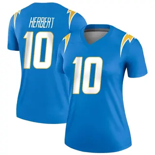 Los Angeles Chargers Women's Justin Herbert Legend Powder Jersey - Blue