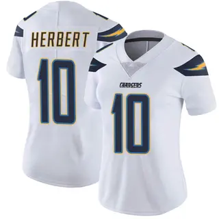 Los Angeles Chargers Women's Justin Herbert Limited Vapor Untouchable Jersey - White