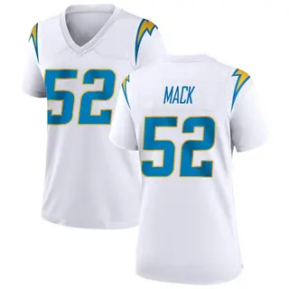 Los Angeles Chargers Women's Khalil Mack Game Jersey - White