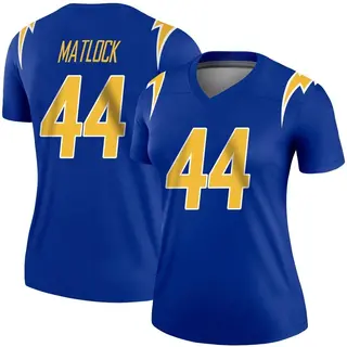 Los Angeles Chargers Women's Scott Matlock Legend 2nd Alternate Jersey - Royal