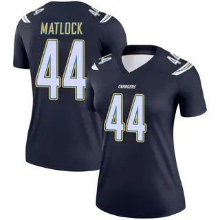 Los Angeles Chargers Women's Scott Matlock Legend Jersey - Navy