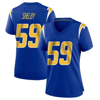 Los Angeles Chargers Women's Ty Shelby Game 2nd Alternate Jersey - Royal