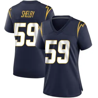 Los Angeles Chargers Women's Ty Shelby Game Team Color Jersey - Navy