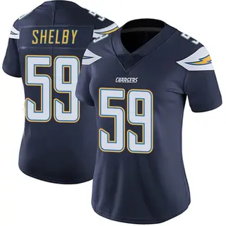 Los Angeles Chargers Women's Ty Shelby Limited Team Color Vapor Untouchable Jersey - Navy