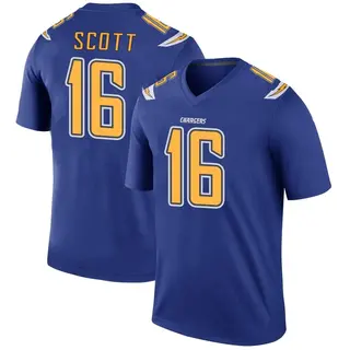 Los Angeles Chargers Youth JK Scott Legend Color Rush Jersey - Royal