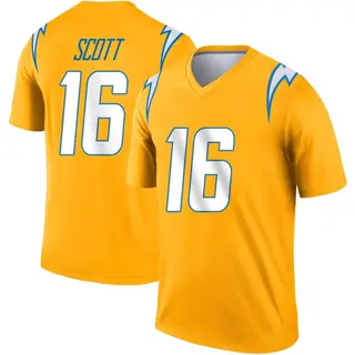 Los Angeles Chargers Youth JK Scott Legend Inverted Jersey - Gold