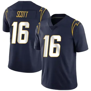 Los Angeles Chargers Youth JK Scott Limited Team Color Vapor Untouchable Jersey - Navy