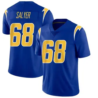 Los Angeles Chargers Youth Jamaree Salyer Limited 2nd Alternate Vapor Jersey - Royal