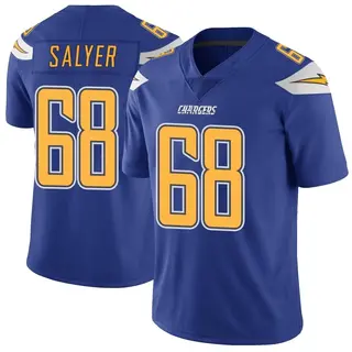 Los Angeles Chargers Youth Jamaree Salyer Limited Color Rush Vapor Untouchable Jersey - Royal