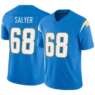 Los Angeles Chargers Youth Jamaree Salyer Limited Powder Vapor F.U.S.E. Jersey - Blue
