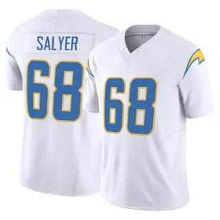 Los Angeles Chargers Youth Jamaree Salyer Limited Vapor F.U.S.E. Jersey - White