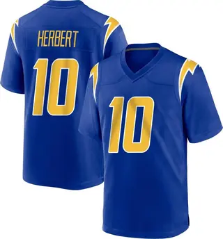 Los Angeles Chargers Youth Justin Herbert Game 2nd Alternate Jersey - Royal