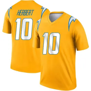Los Angeles Chargers Youth Justin Herbert Legend Inverted Jersey - Gold