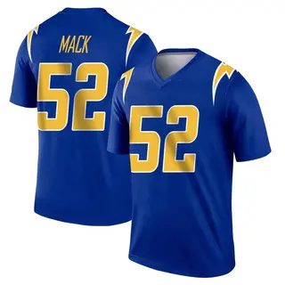 Los Angeles Chargers Youth Khalil Mack Legend 2nd Alternate Jersey - Royal