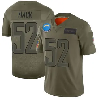 Los Angeles Chargers Youth Khalil Mack Limited 2019 Salute to Service Jersey - Camo