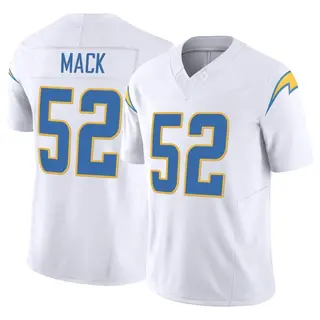 Los Angeles Chargers Youth Khalil Mack Limited Vapor F.U.S.E. Jersey - White