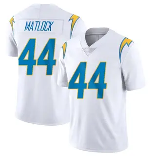 Los Angeles Chargers Youth Scott Matlock Limited Vapor Untouchable Jersey - White