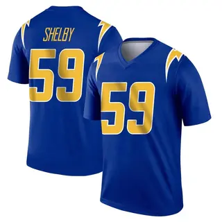 Los Angeles Chargers Youth Ty Shelby Legend 2nd Alternate Jersey - Royal