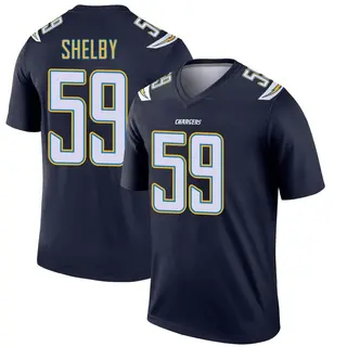 Los Angeles Chargers Youth Ty Shelby Legend Jersey - Navy